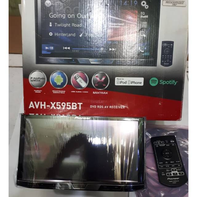 Doubledin Pioneer AVH-X595BT Head Unit Doubledin