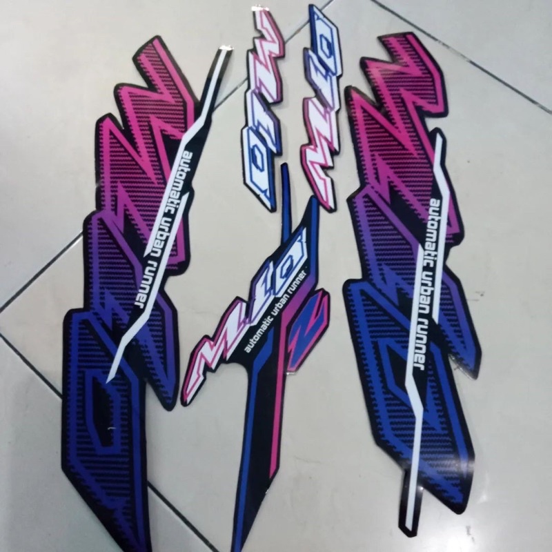 Striping Mio Sporty urban hitam