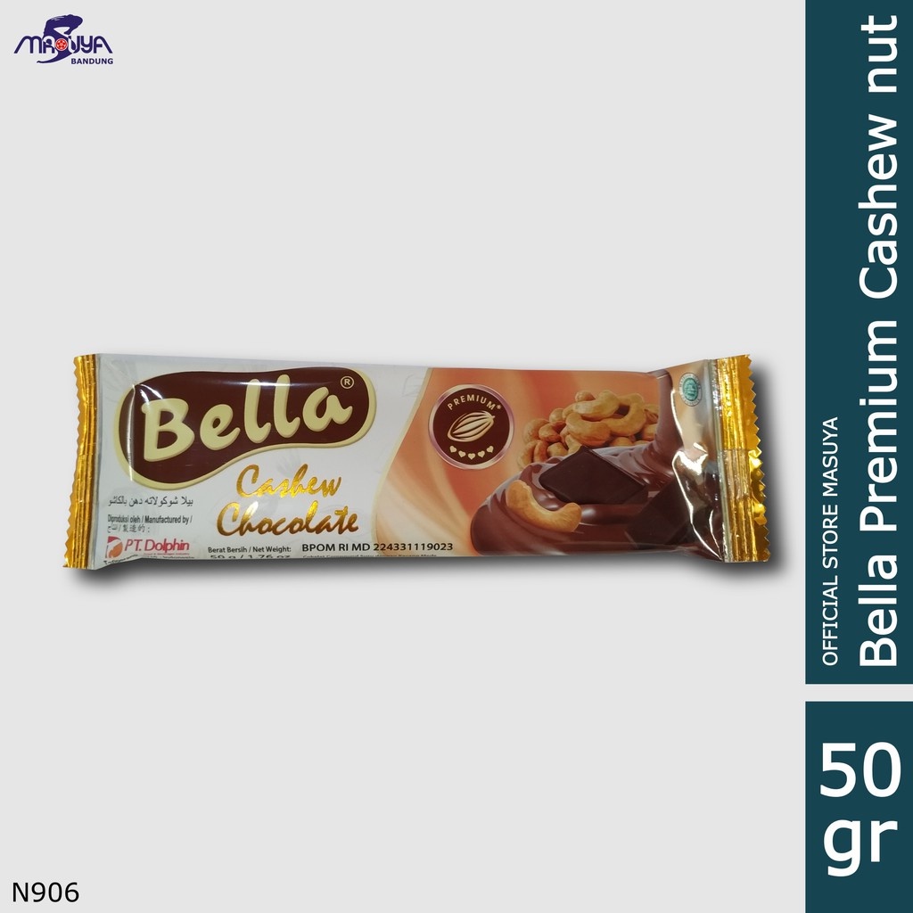 

PT.DOLPHIN Bella Chocolate Premium Cashew Nut 50 gr