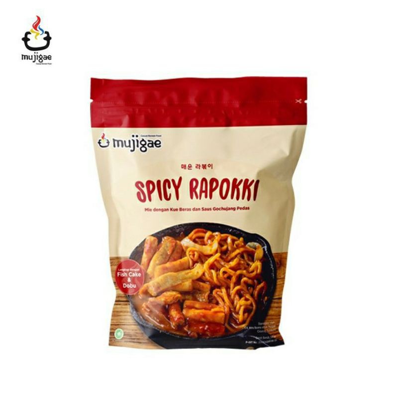 

Mujigae Spicy Rapokki 350gr