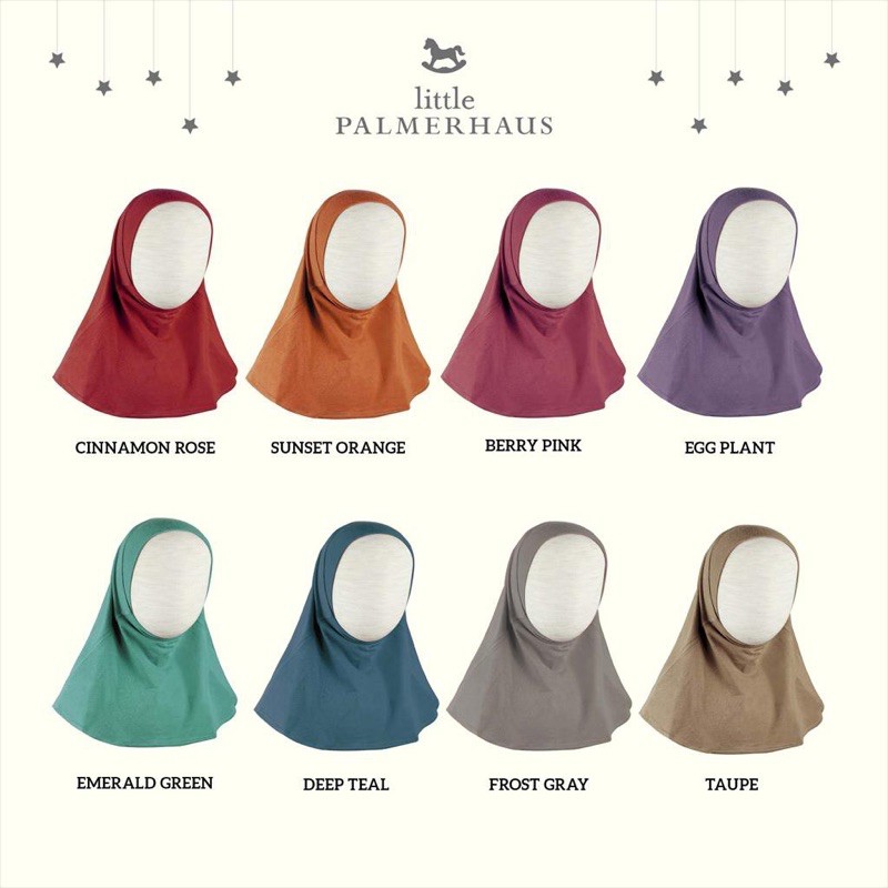 Little Palmerhaus INSTANT HIJAB / Hijab Anak Kerudung Bayi Anak