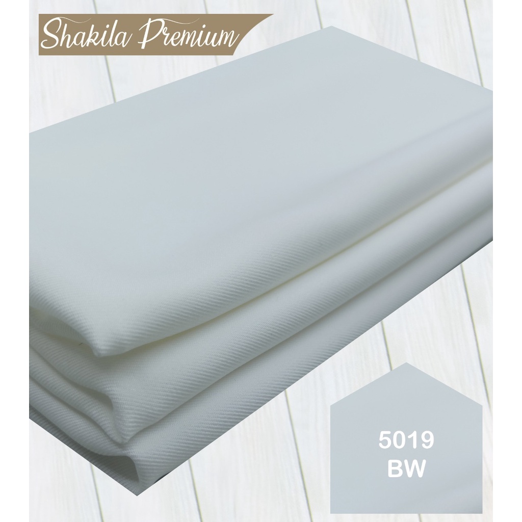 Multi Kain Shakila Shakila sakila sakilla premium lebar 1.5 meter-5019 off white