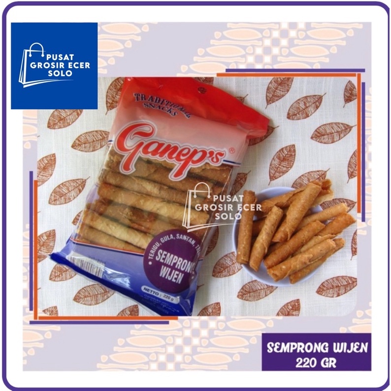 

Semprong Wijen Ganep 220gram