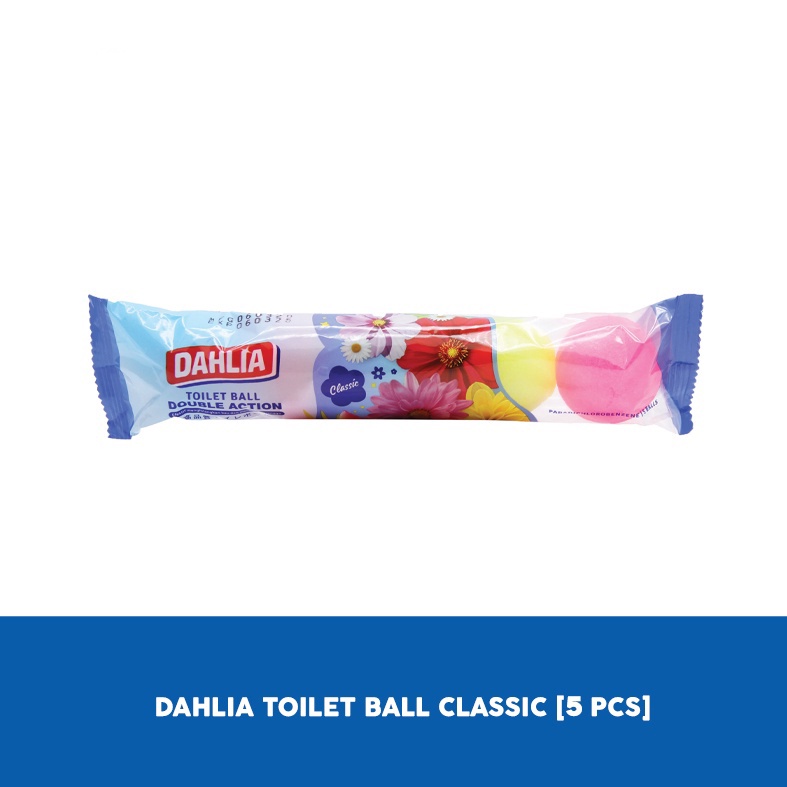 Dahlia Toilet Ball Double Action / Kamper Toilet Isi 5 Pcs