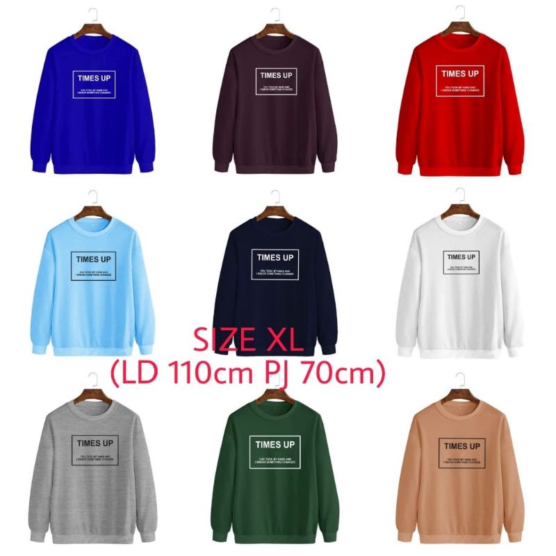 COD/DS/BAJU SWEATER TIMES UP (XL)