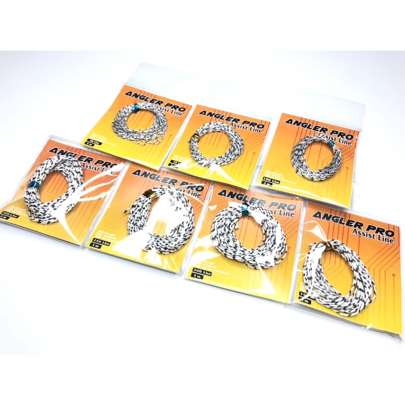 Assist Hook Benang Metal Jig Jigging 70 100 150 200 250 300 Lbs Line Kevlar Solid tanpa Lubang