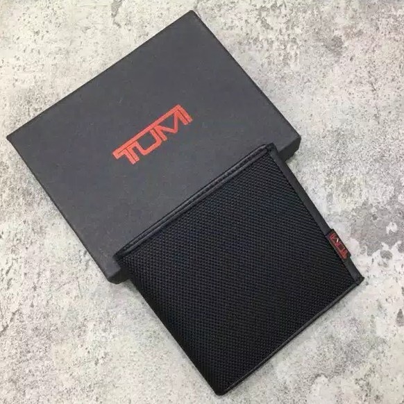 MURAH TUMI Men’s Alpha Global Wallet dompet original authentic asli ori - Hitam