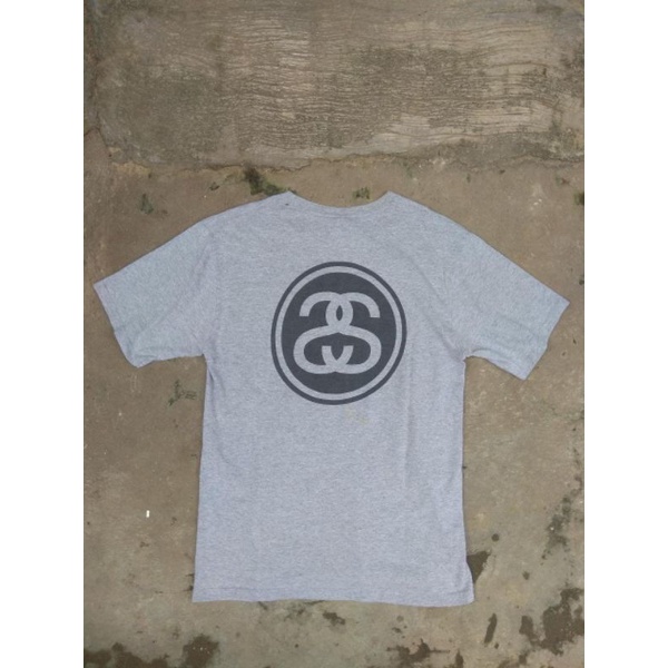 KAOS TSHIRT STUSSY SECOND BRAND ORIGINAL