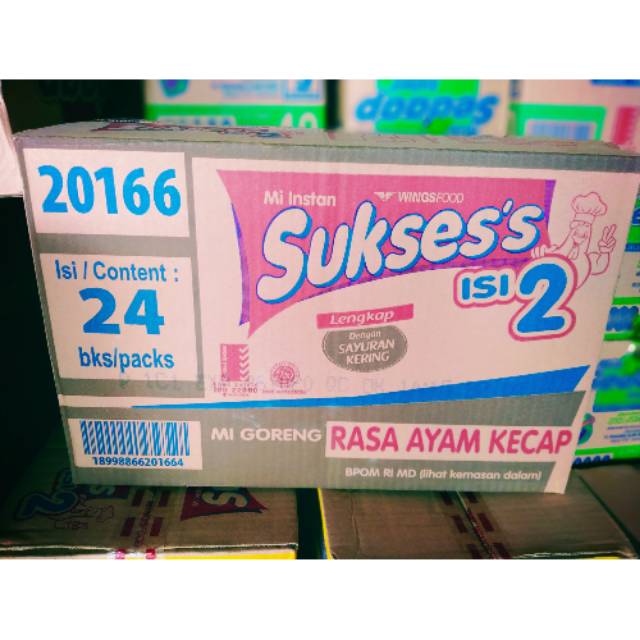 

Mie Sukses isi 2 Rasa Ayam Kecap isi 24pcs/Kartonan