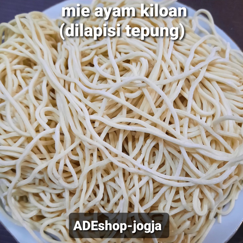 

mie ayam pangsit basah mentah beku setan 500 gr
