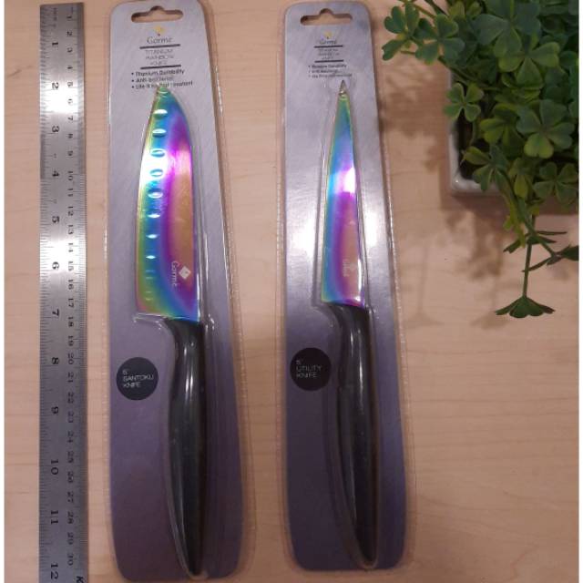 PISAU GORME TITANIUM RAINBOW
