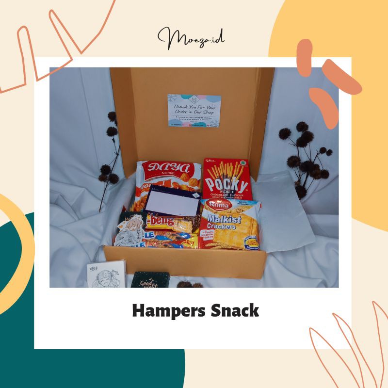 

{READY} Hampers Box, Snack Box, kado wisuda, kado ulang tahun
