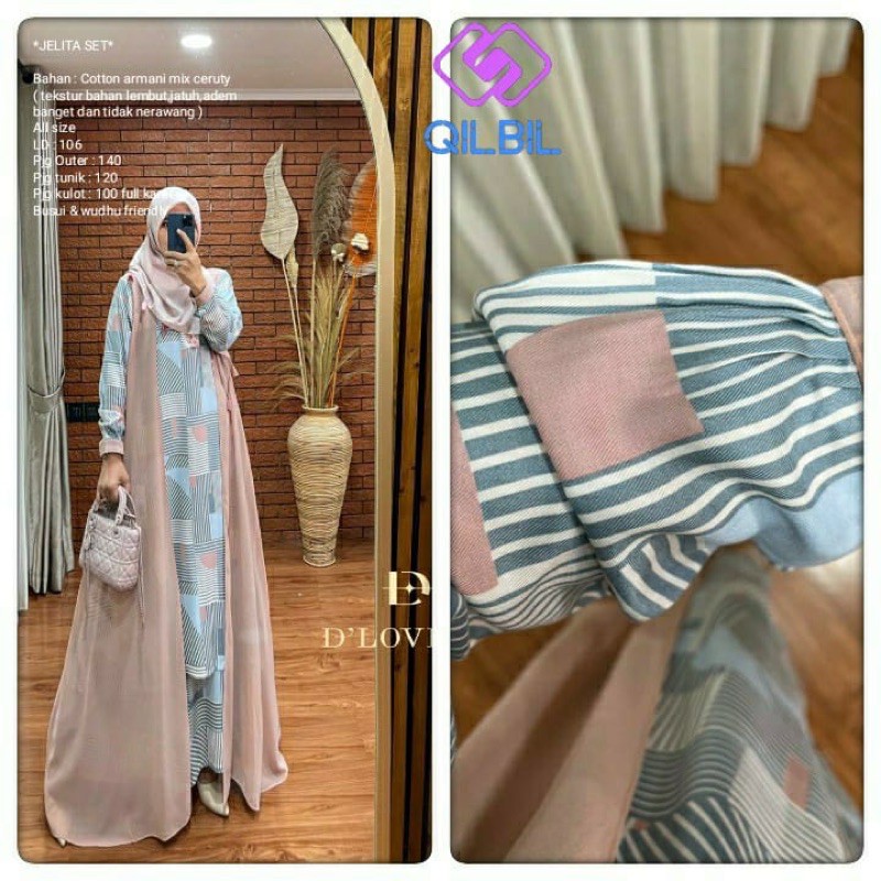 ONE SET ORI D’LOVERA. JELITA KELLY MARINA RANTING