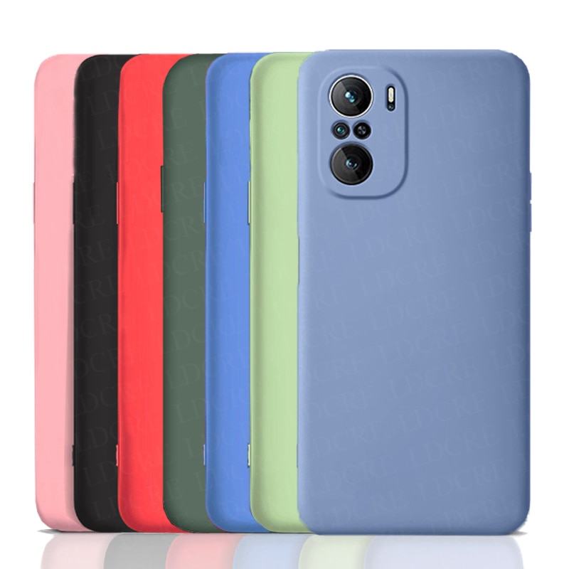 Soft Case Bahan Karet Silikon Untuk Xiaomi Redmi 10 Redmi Note 10 Note 10 Pro Poco F3 X3 NFC M3 Redmi K40 Pro