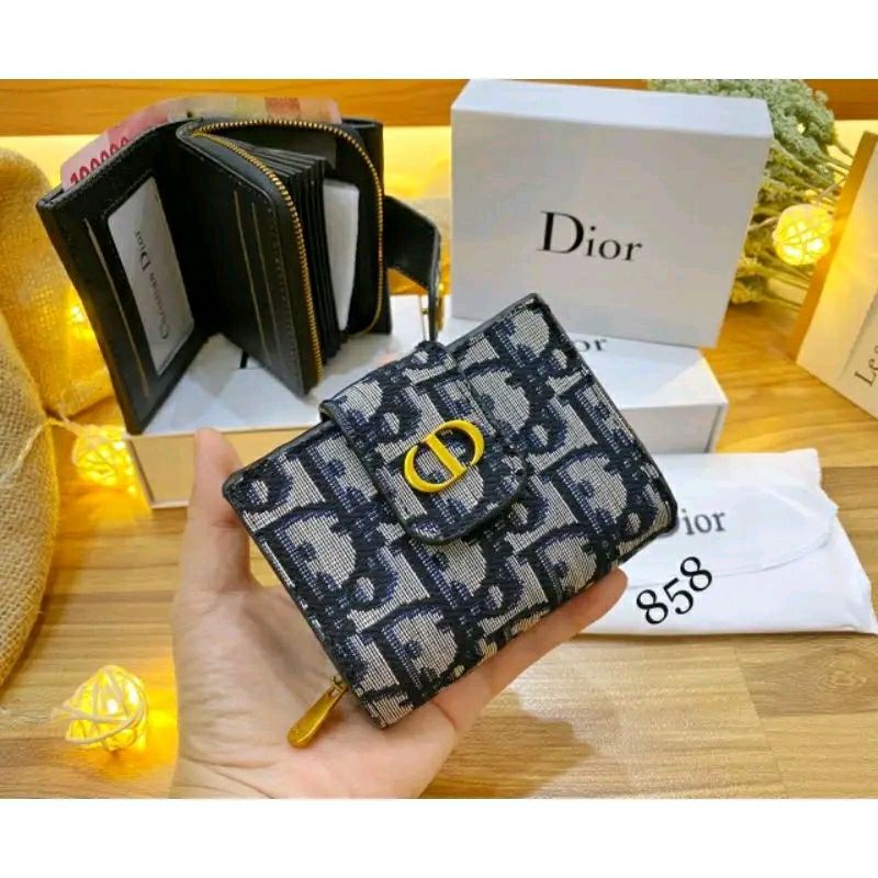 Dompet Lipat Mini Wanita Slet Dalam Import Free Box