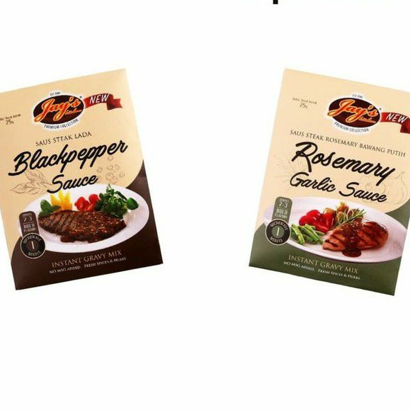 

Jay's Blackpeper / Rosemary Sauce 10gr - Bumbu Bbq