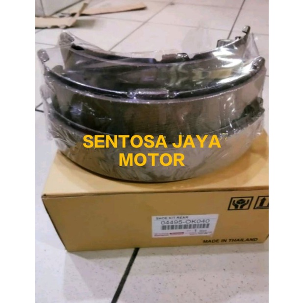 BRAKE SHOE KAMPAS REM BELAKANG INOVA INNOVA HILUX SINGEL CABIN ORIGINAL