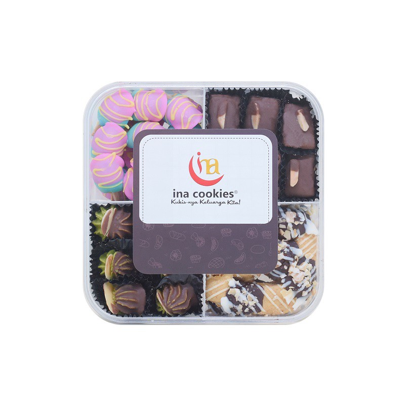 

Ina Cookies Kue Kering Kombinasi Coklat wildan