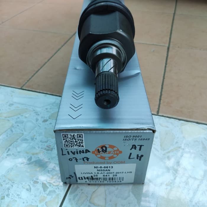 AS RODA CV JOINT ASSY KIRI MATIC NISSAN LIVINA 1.8CC NI-8-8613 UNIFAR