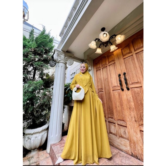 Gamis RABANIA Terbaru / Gamis lebaran Terbaru 2022 / gamis lebaran 2022 Cantik Murah Modis lamaran