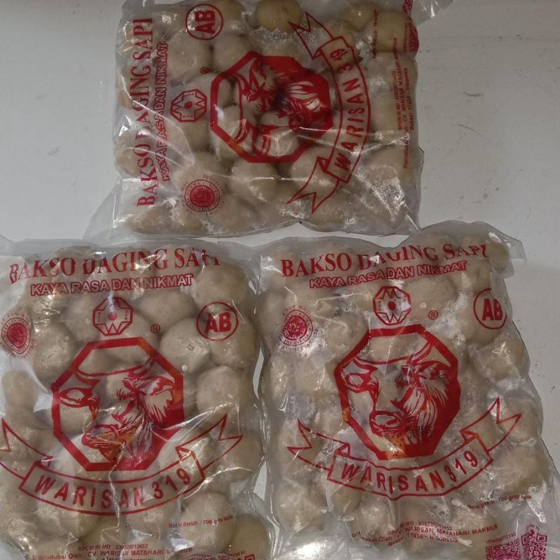 

bakso warisan isi 50 butir