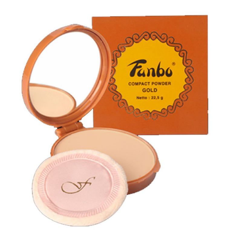 FANBO COMPACT POWDER GOLD