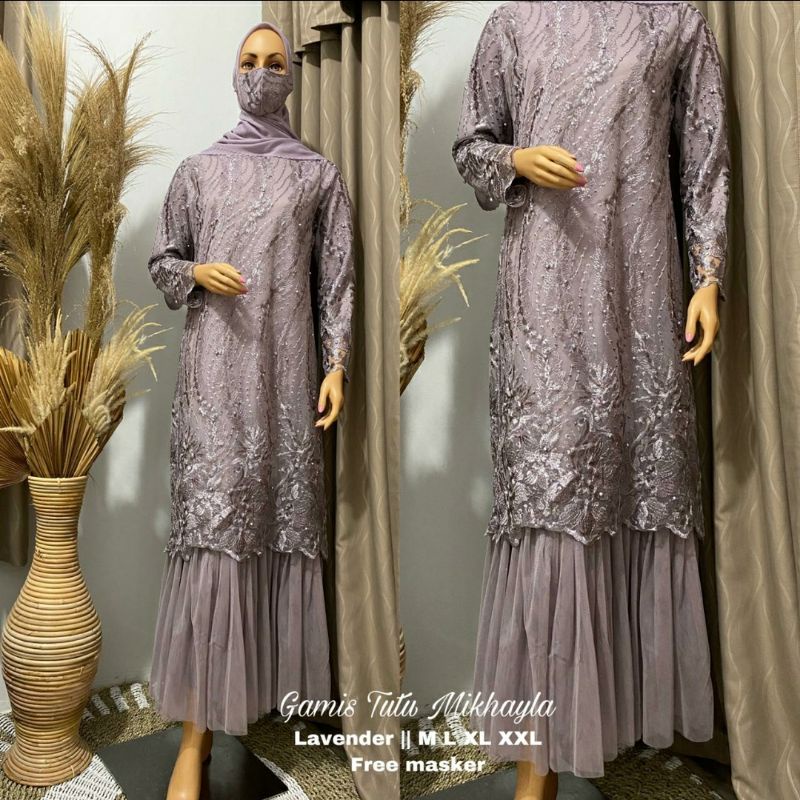 GAMIS TRADISIONAL - GAMIS PESTA - KEBAYA TULLE - GAMIS TUTU MALYKA - BY JN