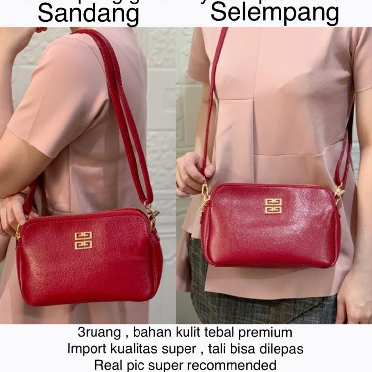 [LS.20Au22o]  Tas Selempang Import Gv Kylie S 3Ruang Suprem