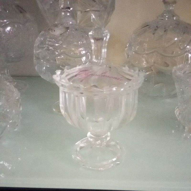 Tempat Permen Kaca / Candy Pot CAPODIMONTE