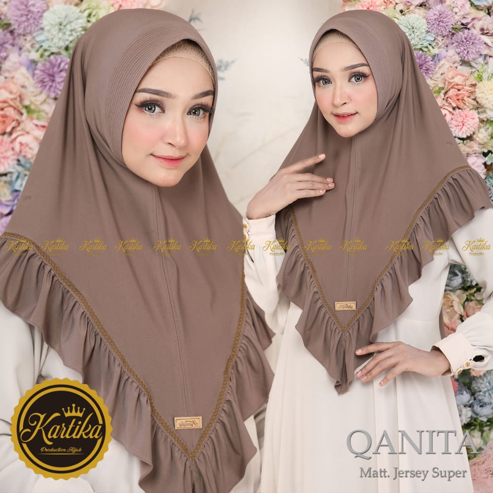 Jilbab Instan Picot Qanita By Kartika