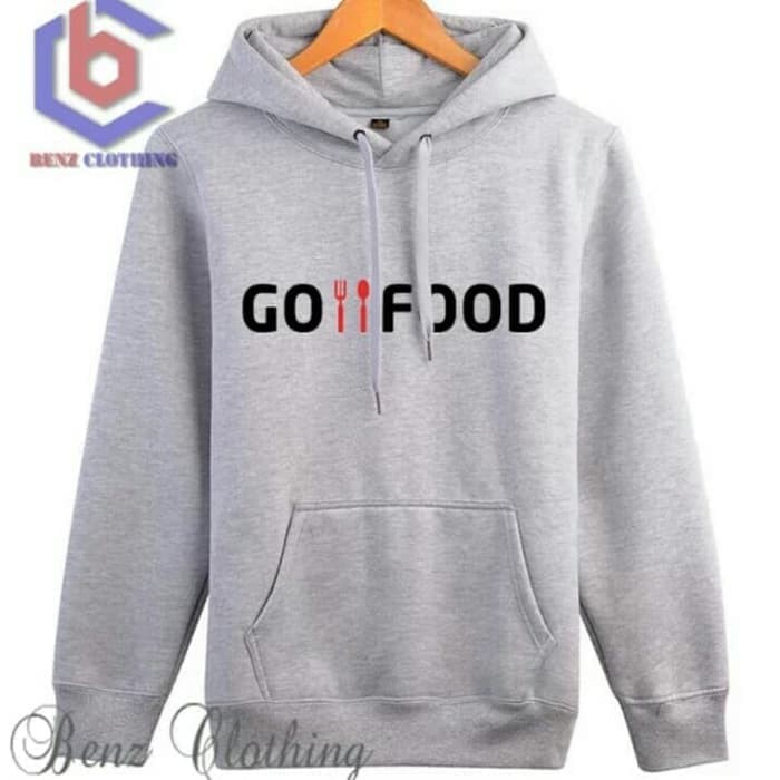 Jaket Jumper / Hoodie /  Sweater   Gofood Go Food Gojek Polos