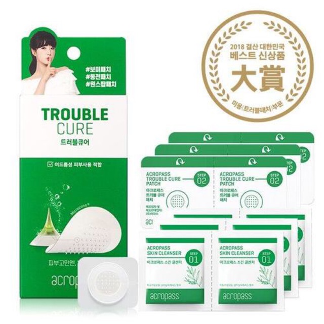 ACROPASS TROUBLE CURE PIMPLE PATCH ISI 6