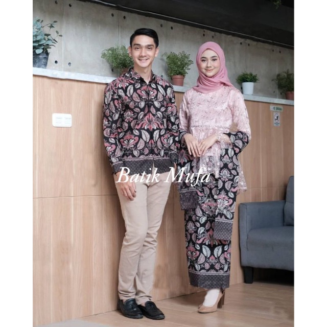 Kebaya batik couple WISA KIANA Dusty | kebaya wisuda kebaya tunangan lamaran