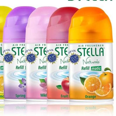 ➣ STELLA MATIC REFILL 225ML / REFILL STELLA MATIC / AIR FRESHENER ►
