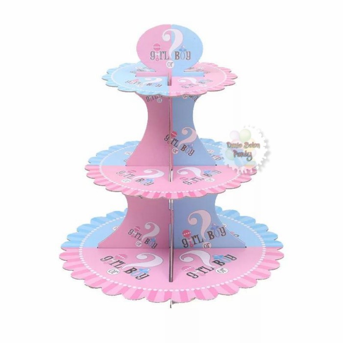 Cake Tier / Standing Cake / Tempat Kue Baby Boy Baby Girl