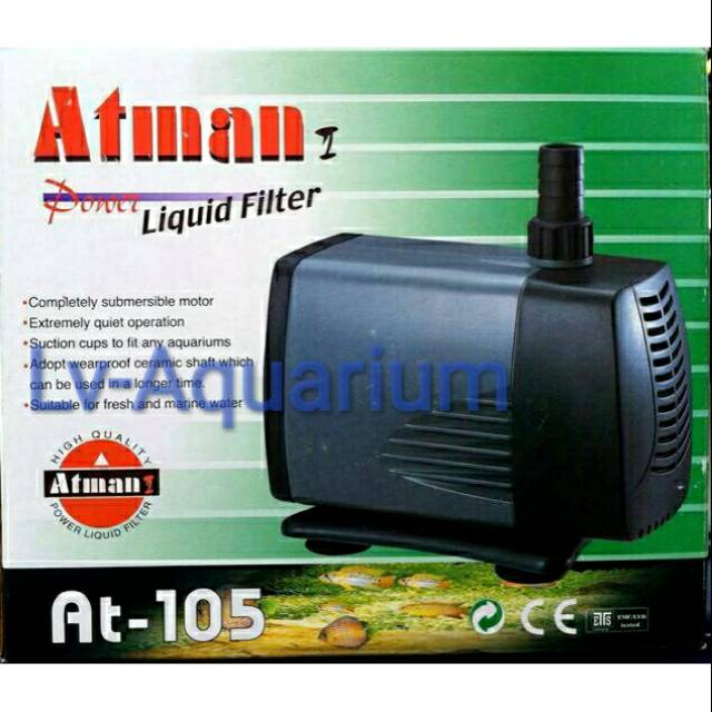 Mesin pompa kolam/ Aquarium Atman At 105