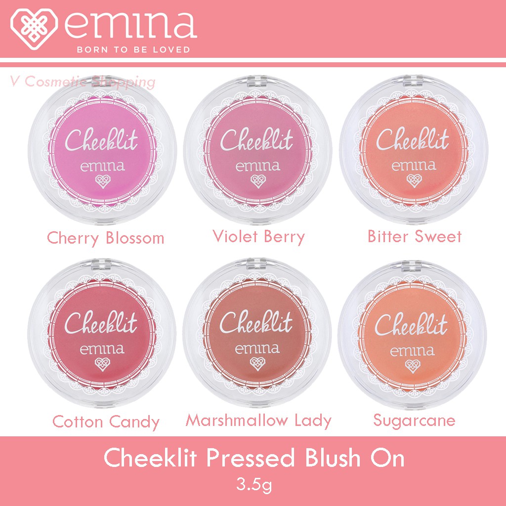 Emina Cheeklit Pressed Blush On