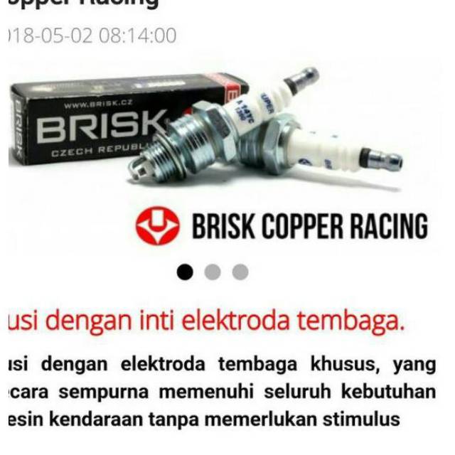 New Busi Racing Brisk Copper Ready Nmax,Aerox,Pcx,Vario,Beat,Mio,Satria Fu,Ninja,Vixion,R15,Cbr150r