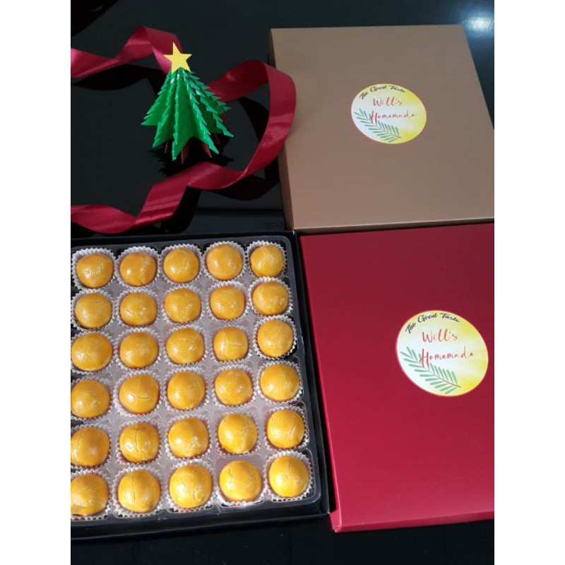 

(5 PCS) Box NASTAR Kue Kering Brownies Packaging Dus Cokelat Lapis Legit Mini Cookies Kastengel