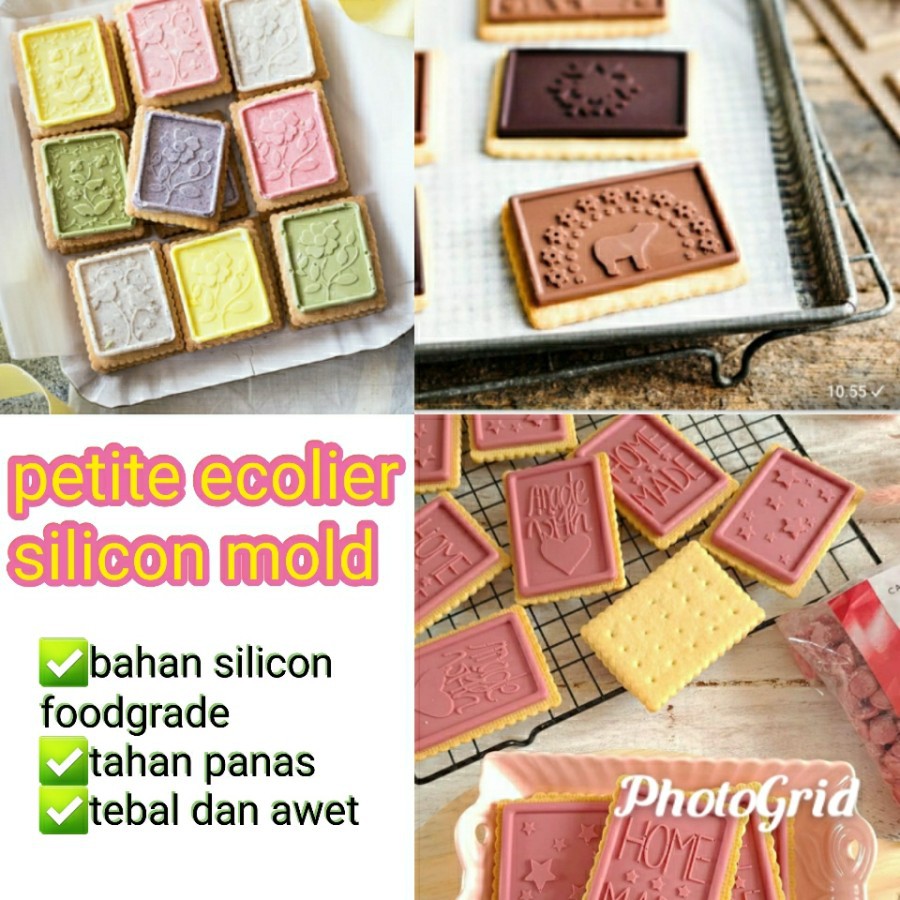 Cetakan Cookies Dan Coklat Petit Ecolier Set petite biskuit milk chocolate