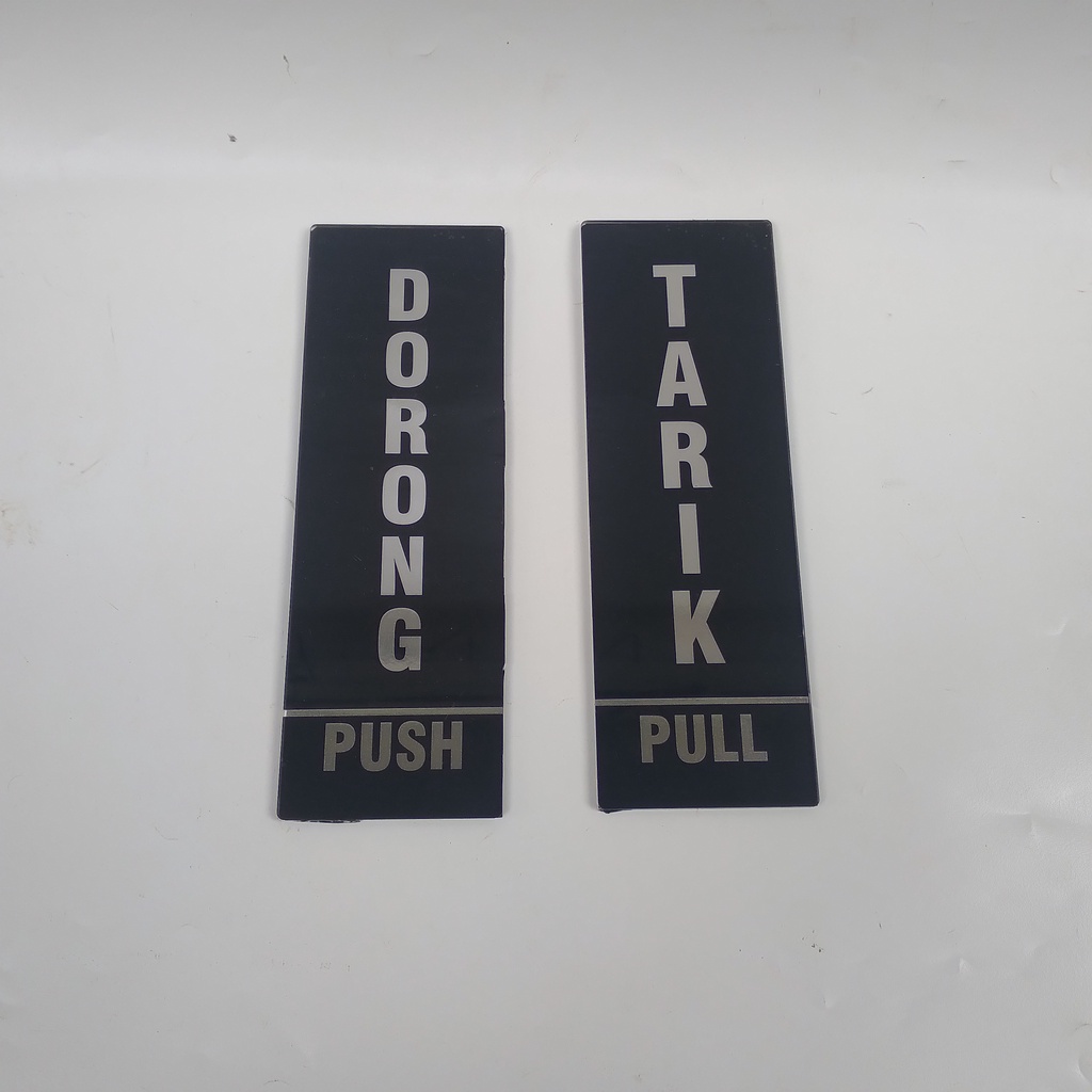 

Akrilik pintu, akrilik Tarik Dorong