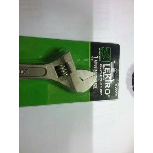 TEKIRO Kunci Inggris 8&quot; / Adjustable Wrench TEKIRO 8 inci Berkualitas