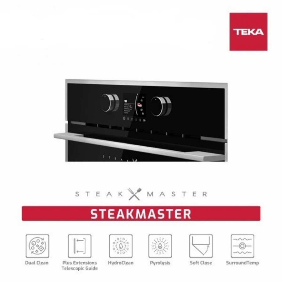 Oven Tanam Listrik/Built In Electric Oven Teka Steak Master 60cm