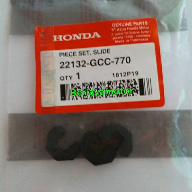 SLIDER KLEP ROLLER/PIECE SLIDER BEAT-BEAT FI-VARIO 110 22132-GCC-770