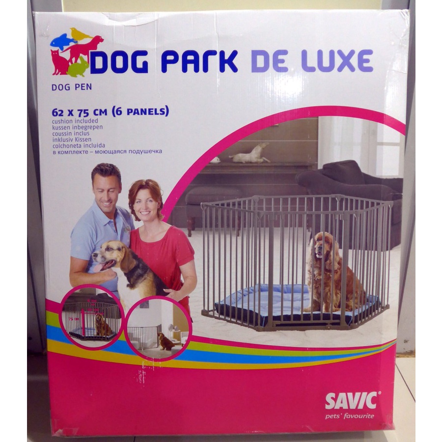 SAVIC DOG PARK DELUXE - KANDANG PAGAR ANJING / KELINCI / HEWAN KECIL