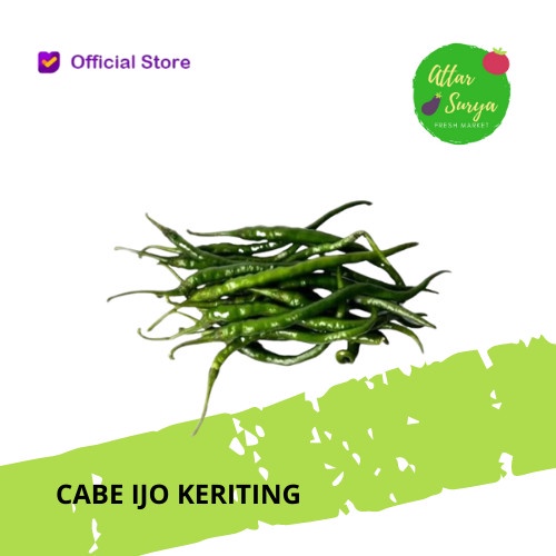 

Cabe Ijo Keriting Fresh - Segar