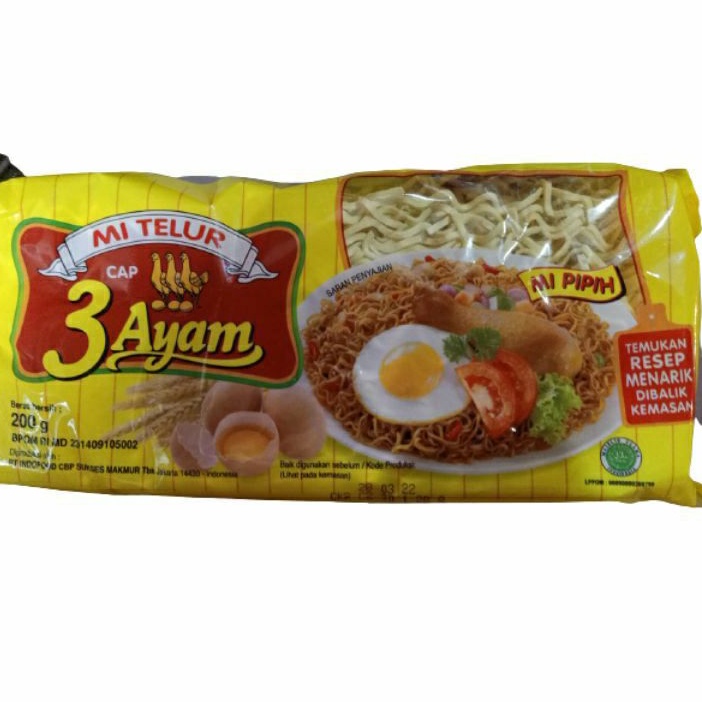 

Mie Telur Cap 3 Ayam
