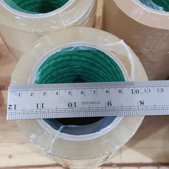 

Sale!!! Lakban Besar 2 Inch Panjang 100 Yard Full Bening Murah Murah