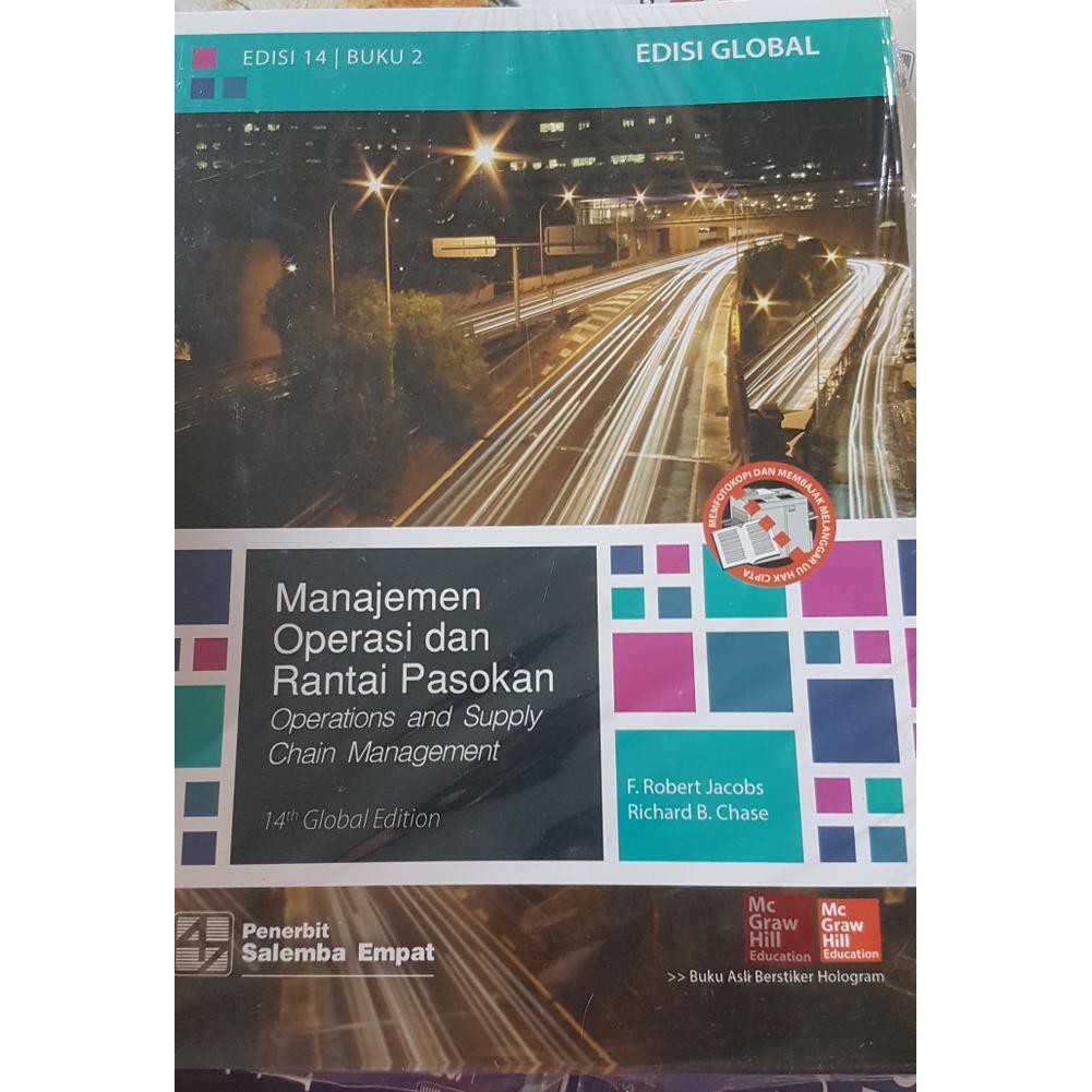 

manajemen operasi dan rantai pasokan buku 2 by jacobs ed 14