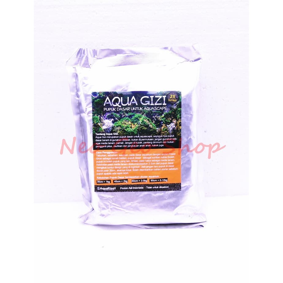 pupuk dasar aquascape aquagizi aqua gizi 1 kg murah Diskon